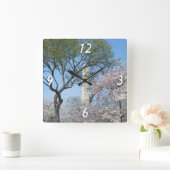 Cherry Blossom en het Washington Monument in DC Vierkante Klok (Huis)