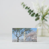Cherry Blossom en het Washington Monument in DC Visitekaartje (Staand voorkant)