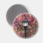 Cherry Blossom en Lamp Magnet Favor (Voorkant / Achterkant)