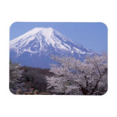Cherry Blossom en Mt. Fuji Magneet (Horizontaal)