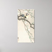  Cherry Blossom en vogelschilderingen Canvas Afdruk (Voorkant)