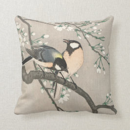  Cherry Blossom en vogelschilderingen Kussen
