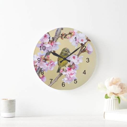 Cherry Blossom en Warbler Grote Klok (Huis)