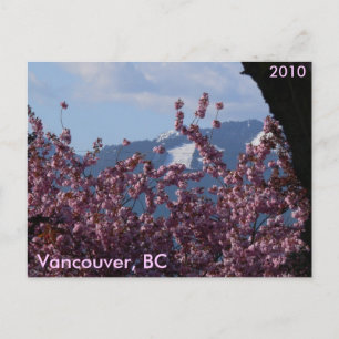 Cherry Blossom en WinterOlympische Spelen Briefkaart