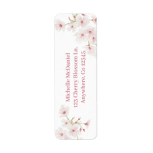 Cherry Blossom Etiket