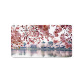 Cherry Blossom Etiket (Voorkant)