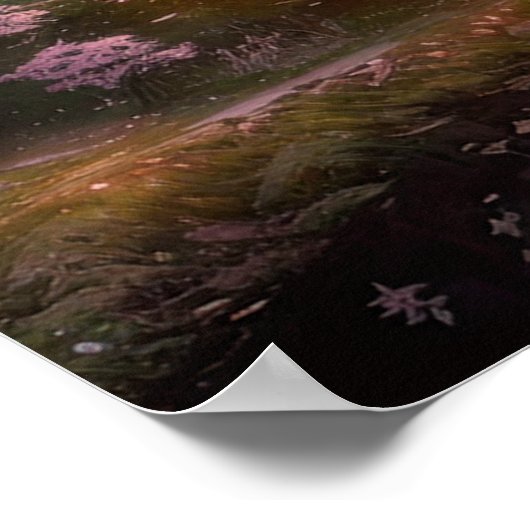 Cherry Blossom Evening Poster (Hoek)