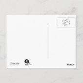 Cherry Blossom Faery Briefkaart (Achterkant)