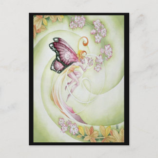 Cherry Blossom Faery Briefkaart