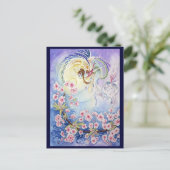 Cherry Blossom Faery II Briefkaart (Staand voorkant)