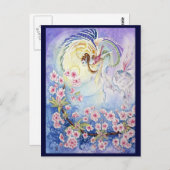 Cherry Blossom Faery II Briefkaart (Voorkant / Achterkant)