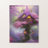 Cherry Blossom Fairy House Fantasy Legpuzzel (Verticaal)