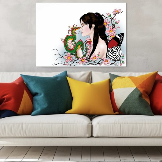 Cherry Blossom Fairy Poster