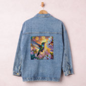 Cherry Blossom Fantasy kolibrie Denim Jacket (Hangar)