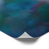 Cherry Blossom Fantasy kolibrie Poster (Hoek)