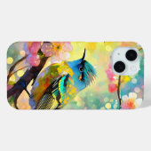 Cherry Blossom Fantasy Sunrise zangvogels Case-Mate iPhone Case (Achterkant (horizontaal))