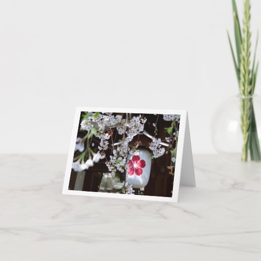 Cherry Blossom Festival in Kyoto Kaart (Voorkant)