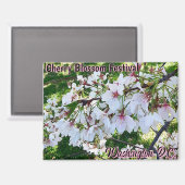 Cherry Blossom Festival Washington D.C. Magnet (Voorkant / Achterkant)
