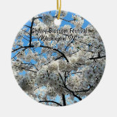 Cherry Blossom Festival Washington D.C. Souvenir Keramisch Ornament (Voorkant)