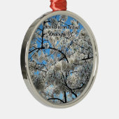 Cherry Blossom Festival Washington D.C. Souvenir Metalen Ornament (Rechts)