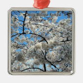 Cherry Blossom Festival Washington D.C. Souvenir Metalen Ornament (Voorkant)