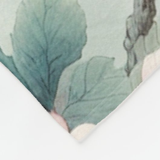 Cherry Blossom Fleece Deken (Hoek)