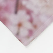 Cherry Blossom Fleece Deken (Hoek)