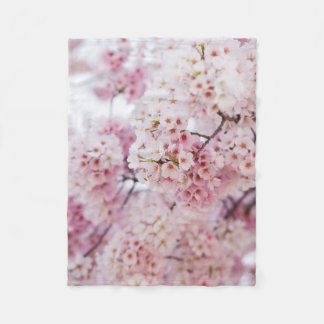 Cherry Blossom Fleece Deken