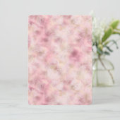 Cherry Blossom Floral Baby shower Kaart (Staand voorkant)