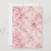 Cherry Blossom Floral Baby shower Kaart (Voorkant)