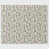 Cherry Blossom Floral Cadeaupapier (Vlak)
