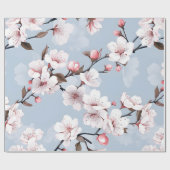 Cherry Blossom Floral Cadeaupapier (Vlak)