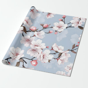 Cherry Blossom Floral Cadeaupapier