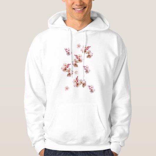 Cherry Blossom Floral Hoodie (Voorkant)