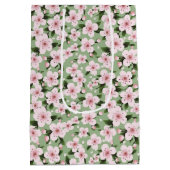 Cherry Blossom Floral Medium Cadeauzakje (Achterkant)