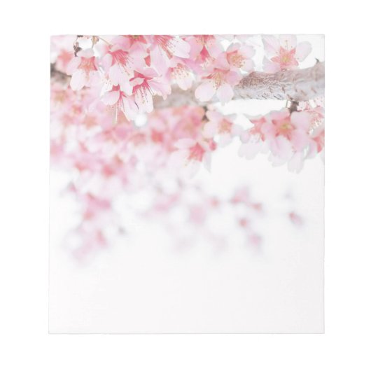 CHERRY BLOSSOM FLORAL NOTITIEBLOK (Voorkant)