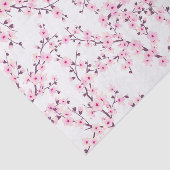 Cherry Blossom | Floral Pink White Tissuepapier (Detail)
