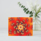 Cherry Blossom Floral Sprinkles Briefkaart (Staand voorkant)