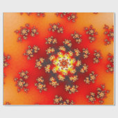 Cherry Blossom Floral Sprinkles Cadeaupapier (Vlak)