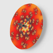 Cherry Blossom Floral Sprinkles Grote Klok (Hoek)