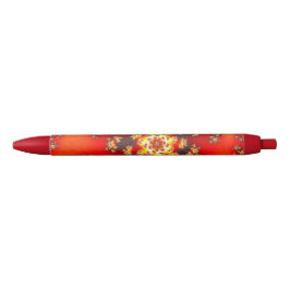 Cherry Blossom Floral Sprinkles Zwarte Inkt Pen
