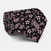 Cherry Blossom Floral Stropdas (Opgerold)