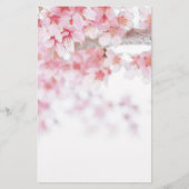 CHERRY BLOSSOM FLORAL STSTIONERY BRIEFPAPIER (Voorkant)