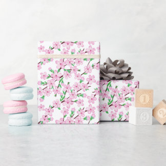 Cherry blossom flower cadeaupapier