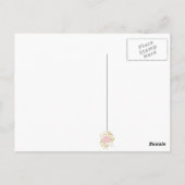 Cherry Blossom Flower Floral Stilllife Spring Text Briefkaart (Achterkant)