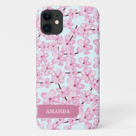 Cherry blossom flower Hoesje-Mate iPhone case