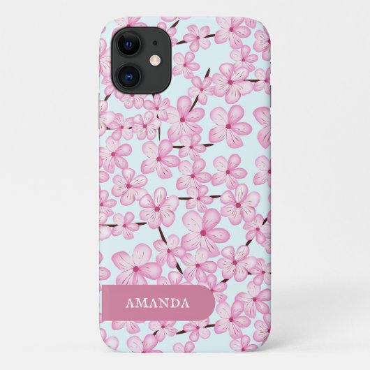 Cherry blossom flower Hoesje-Mate iPhone case (Achterkant)