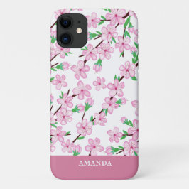 Cherry blossom flower Hoesje-Mate iPhone case