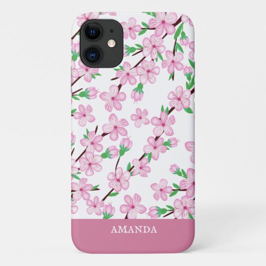 Cherry blossom flower Hoesje-Mate iPhone case (Achterkant)
