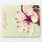 Cherry Blossom Flower Personalized Muismat (Voorkant)